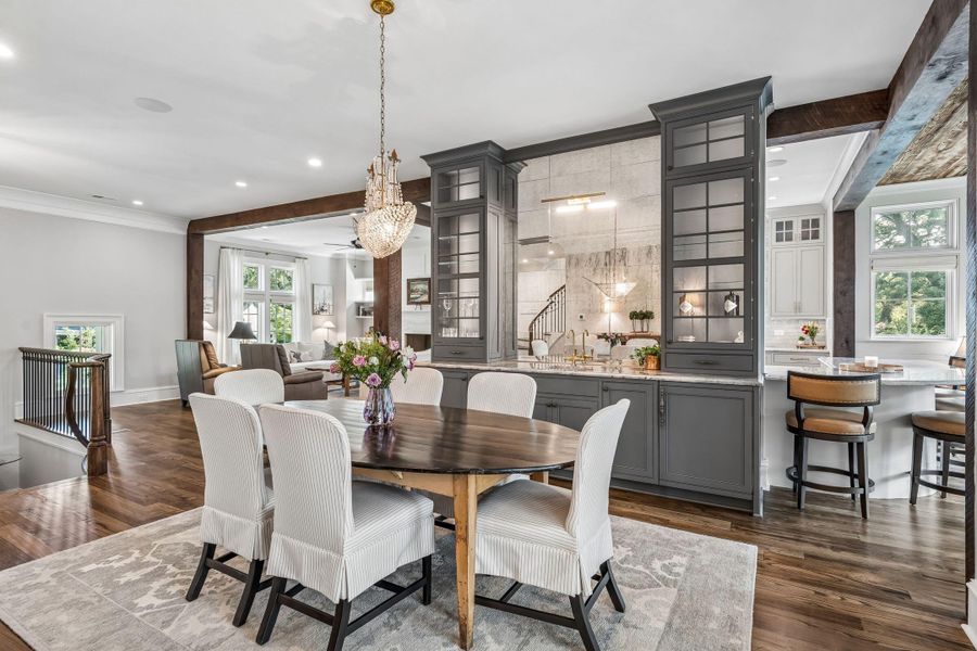Furnished interior view inside a new home in , Mount Pleasant (Image 87).