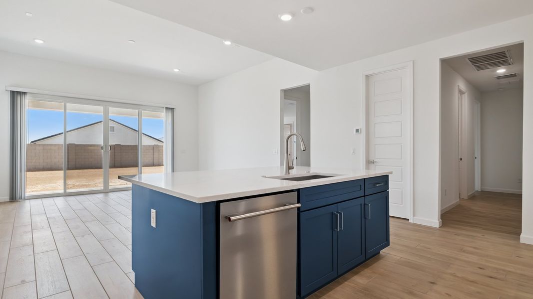 Furnished interior view inside a new home in Zanjero Pass, Waddell (Image 6).