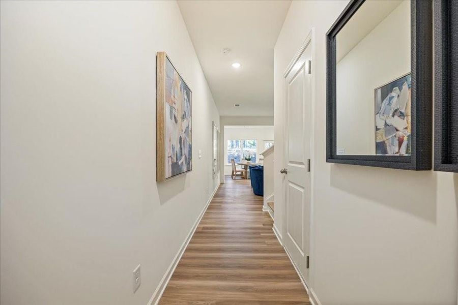 Furnished interior view inside a new home in Shoals Crossing, Conyers (Image 30). Furnished interior view inside a new home in Shoals Crossing, Conyers (Image 30).