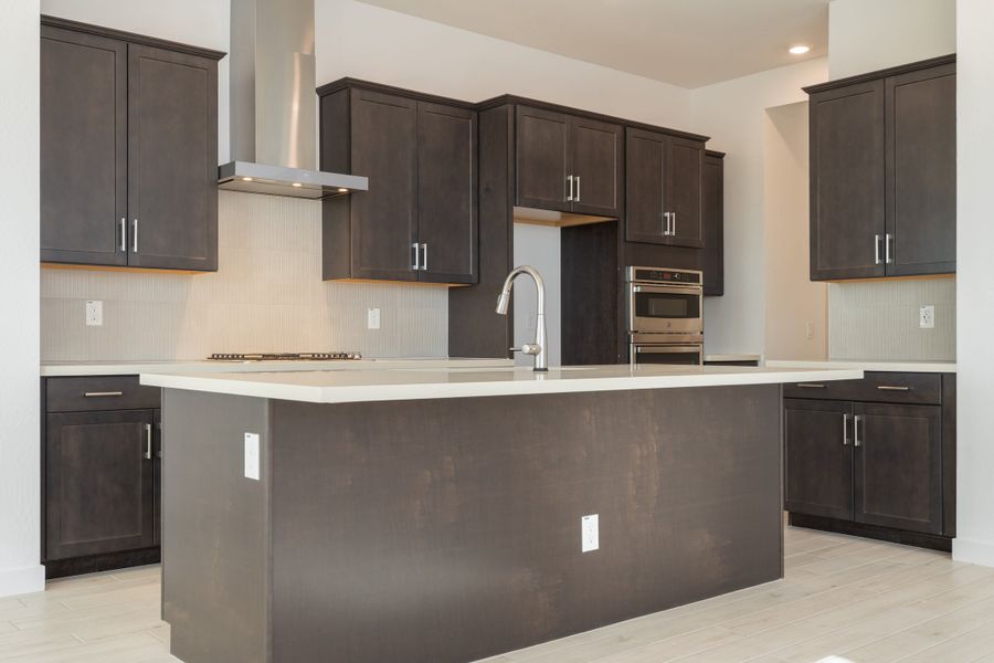 Furnished interior view inside a new home in Soleo, San Tan Valley (Image 5).