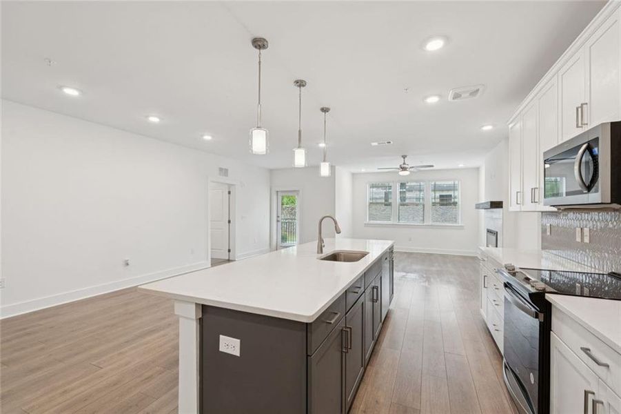 Furnished interior view inside a new home in , Cumming (Image 18). Furnished interior view inside a new home in , Cumming (Image 18).