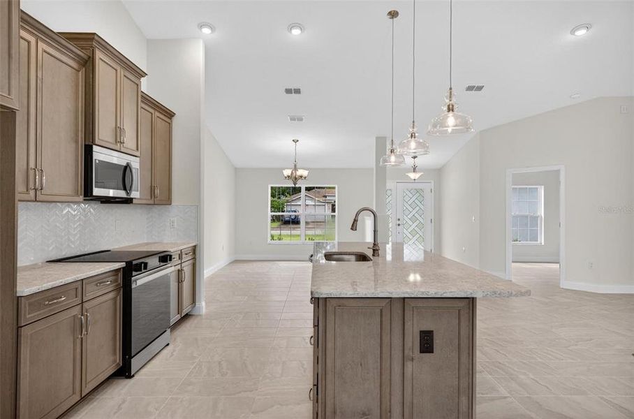 Furnished interior view inside a new home in , Palm Coast (Image 9).
