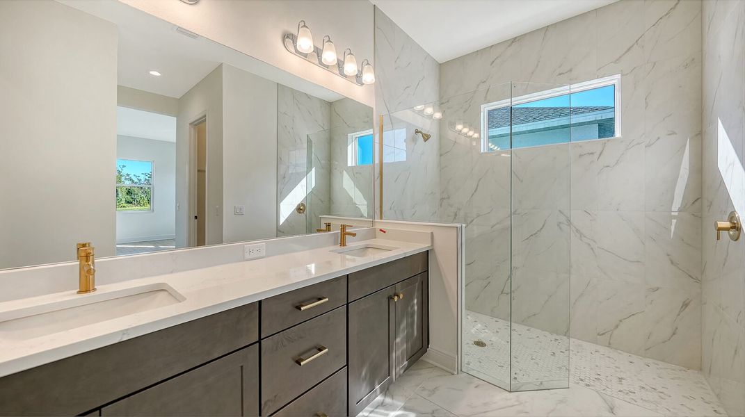 Furnished interior view inside a new home in Wildleaf, Parrish (Image 13).