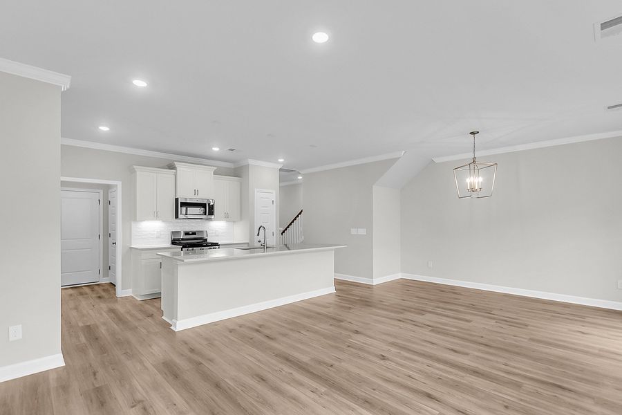 Furnished interior view inside a new home in Pineland Preserve, Summerville (Image 13).
