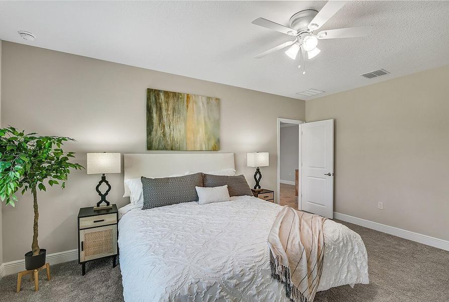 Furnished interior view inside a new home in , Sebastian (Image 14). Furnished interior view inside a new home in , Sebastian (Image 14).