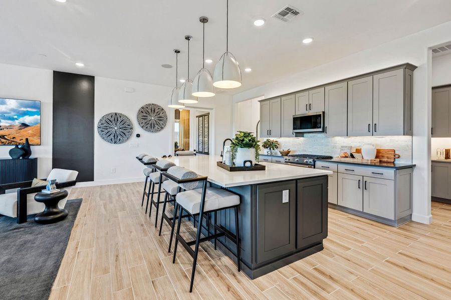 Representative furnished interior of a home built from the Crimson by Mattamy Homes in Tavira at Twin Peaks, Oro Valley (Image 11).