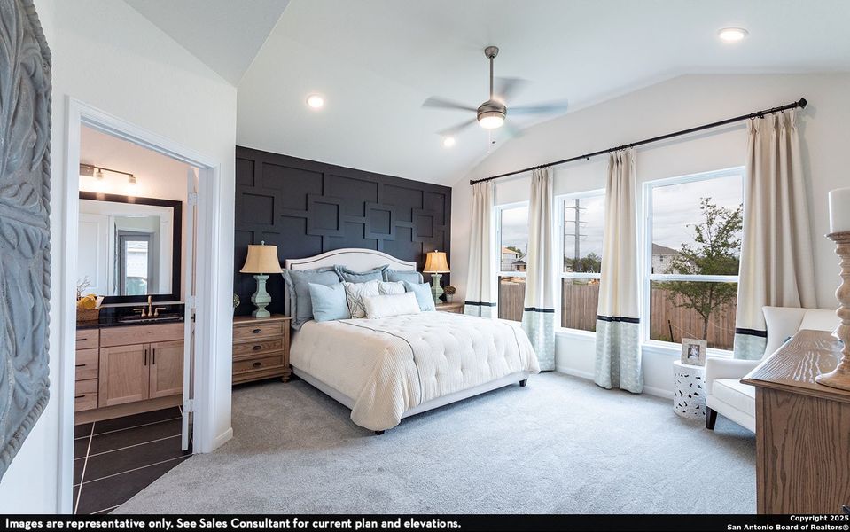 Furnished interior view inside a new home in Arcadia Ridge, San Antonio (Image 8).