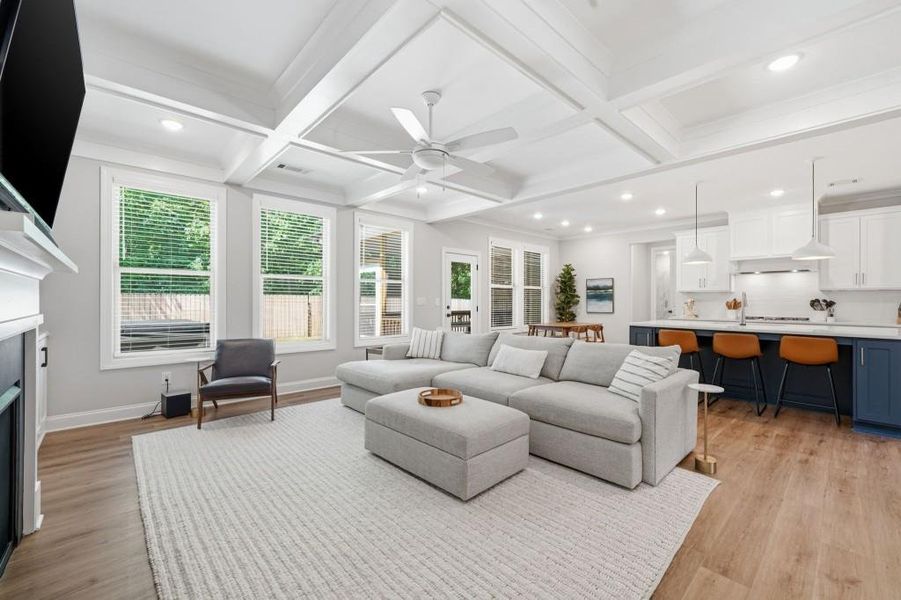 Furnished interior view inside a new home in , Tucker (Image 14).