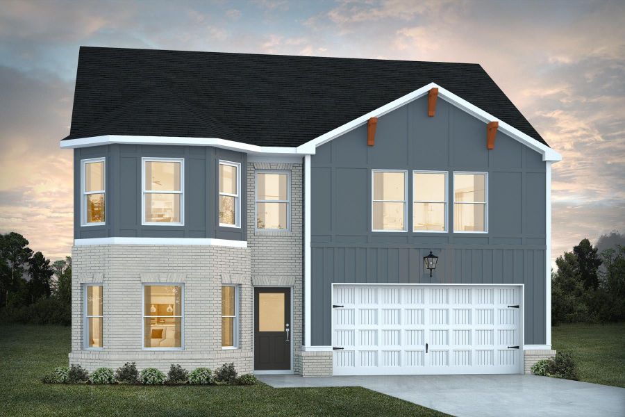 Jodeco 2 Story Bay New Home in Piedmont, SC.  - Slide 2