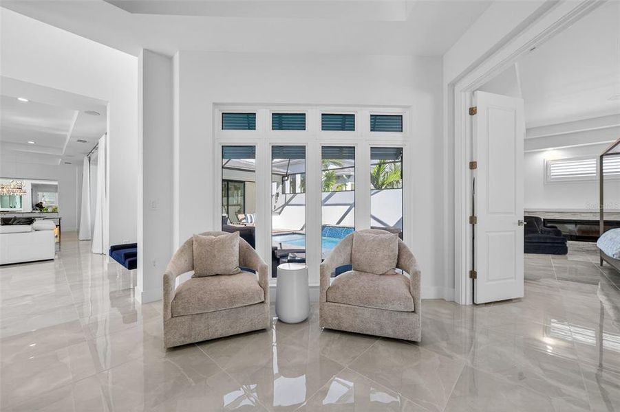 Furnished interior view inside a new home in Aqua Single Family Homes, Bradenton (Image 57).