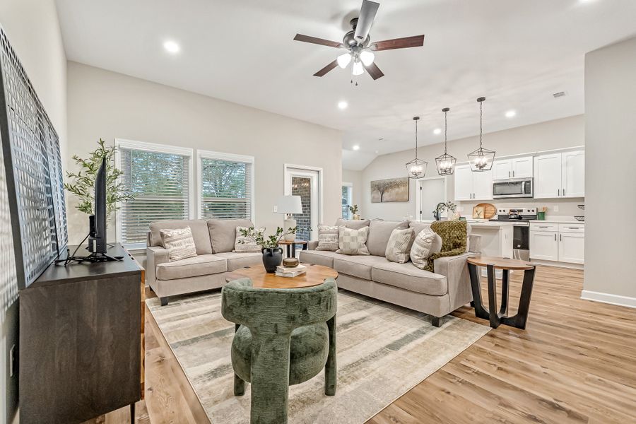 Furnished interior view inside a new home in , Crestview (Image 19).