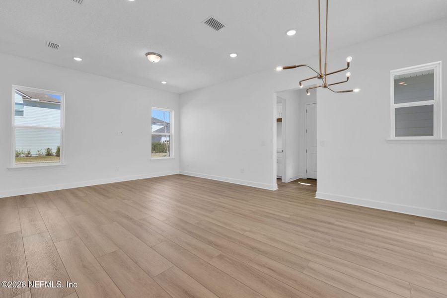Spacious, unfurnished interior of a new home in Seabrook Village at Seabrook, Ponte Vedra (Image 25).
