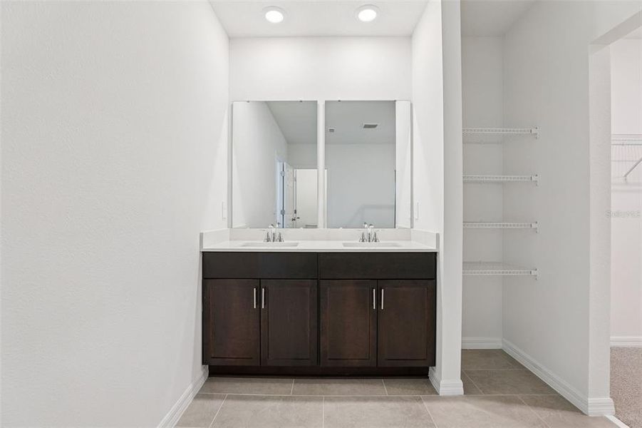 Furnished interior view inside a new home in The Meadow at Crossprairie, St. Cloud (Image 16).