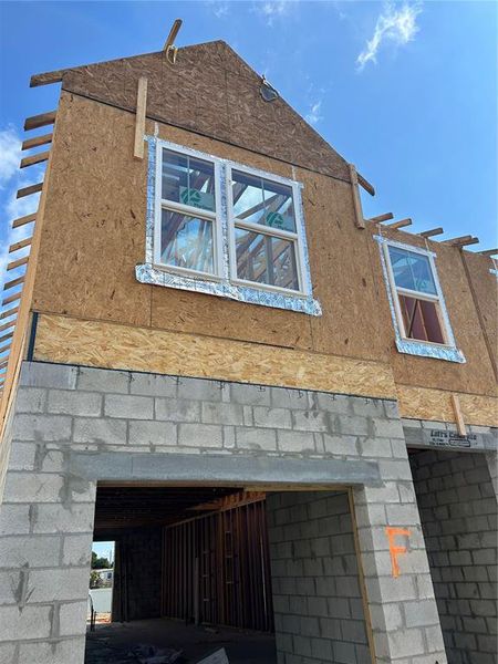 In-progress construction of a new home in Kendall Pointe, Melbourne, FL (Image 17).