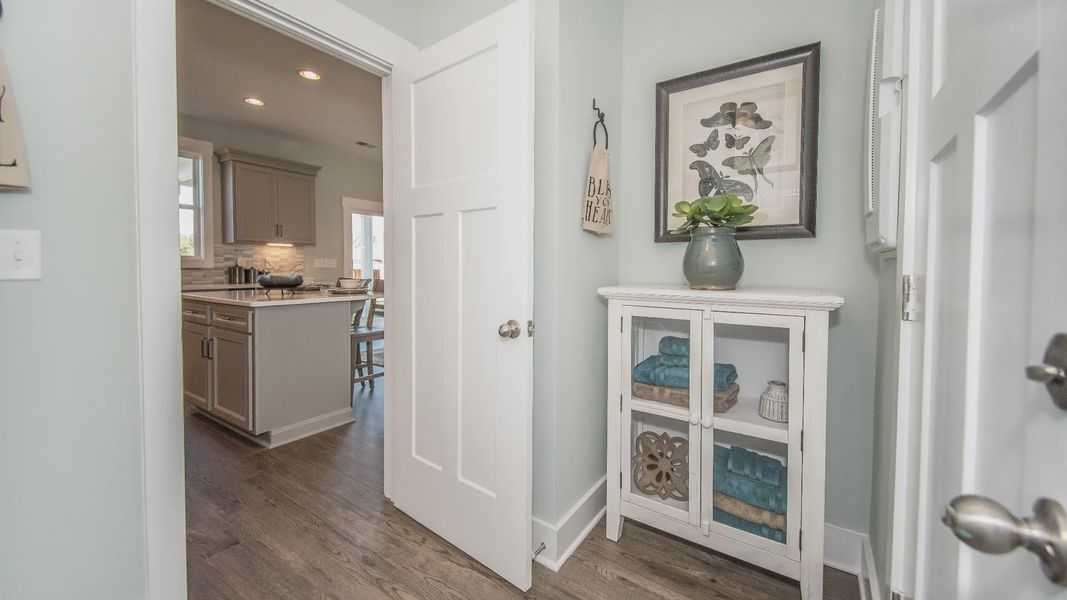 Laundry Room of The Cameron Design by DRB Homes