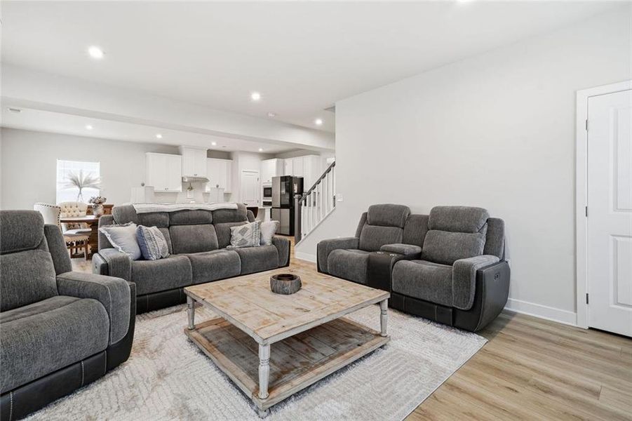 Furnished interior view inside a new home in , Calhoun (Image 11).
