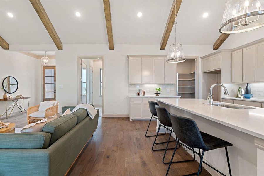 Furnished interior view inside a new home in , Decatur (Image 12). Furnished interior view inside a new home in , Decatur (Image 12).