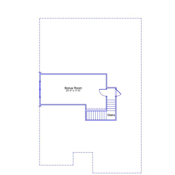 2D floor plan layout of this home in Fieldstone, Lexington, NC (Image 5).