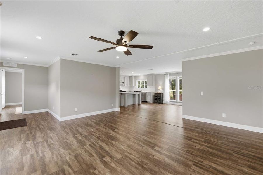 Spacious, unfurnished interior of a new home in , Weirsdale (Image 17).