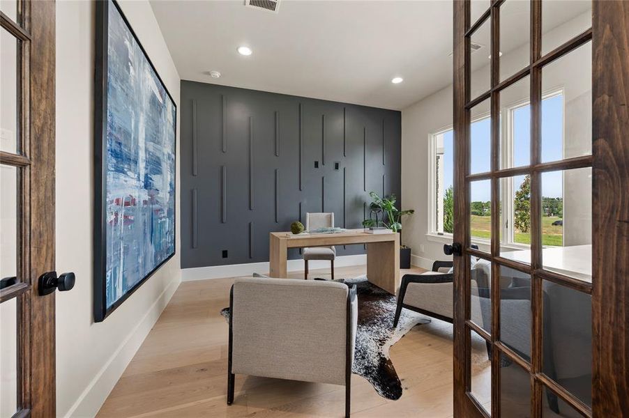 Furnished interior view inside a new home in , Aledo (Image 6). Furnished interior view inside a new home in , Aledo (Image 6).