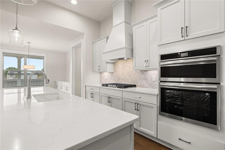 Furnished interior view inside a new home in Soleil Summit Chase, Snellville (Image 14).