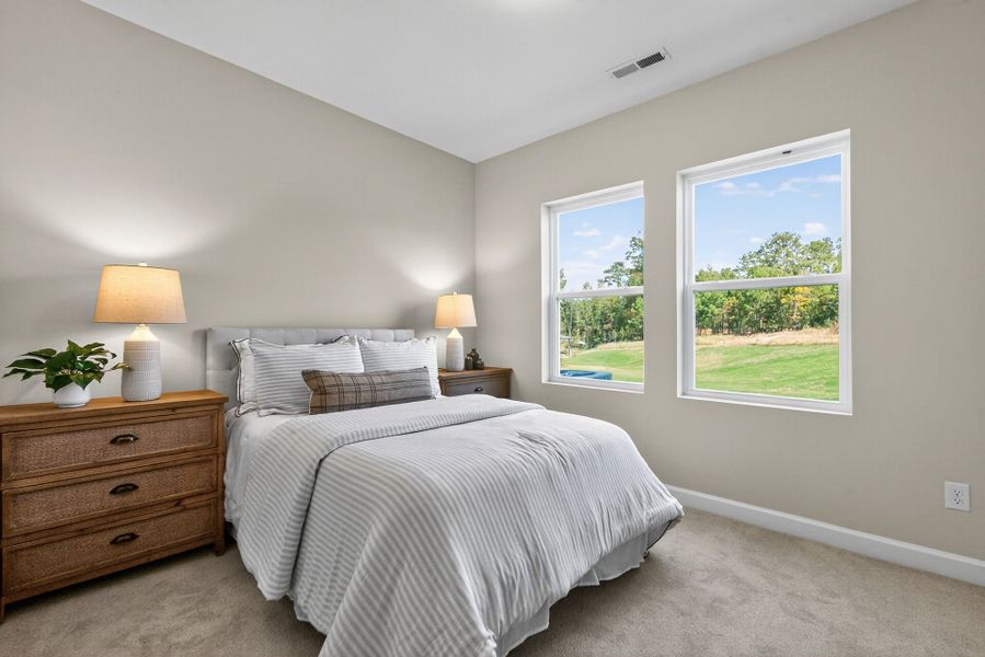 Representative furnished interior of a home built from the The Kipling by David Weekley Homes in Serenity - The Village Collection, Fuquay Varina (Image 6).