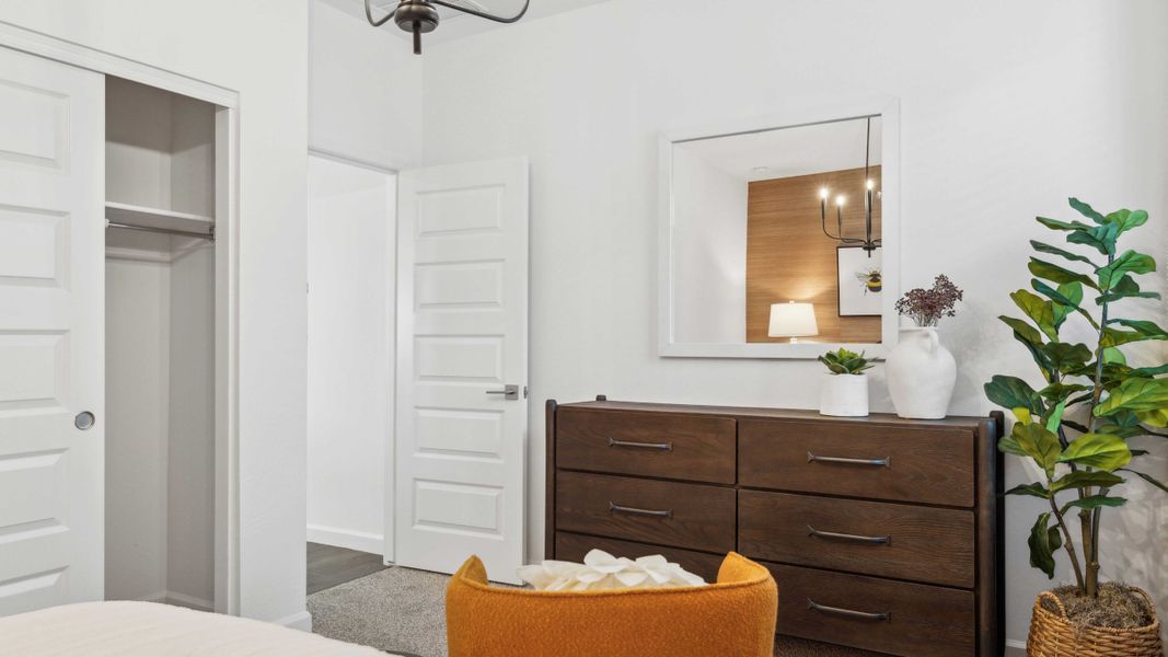 Representative furnished interior of a home built from the Saguaro by D.R. Horton in Del Rio Ranch, Avondale (Image 26).