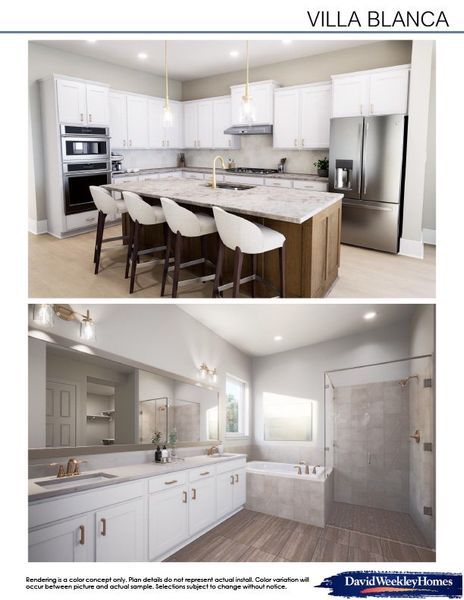 Furnished interior view inside a new home in ARTAVIA - Reserve Collection, Conroe (Image 4).