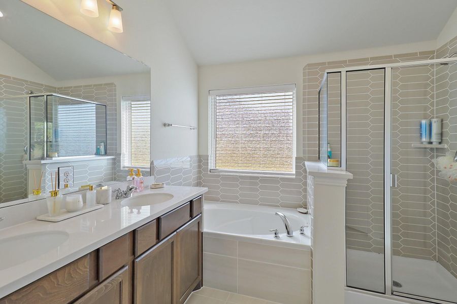 Furnished interior view inside a new home in , Baytown (Image 13). Furnished interior view inside a new home in , Baytown (Image 13).