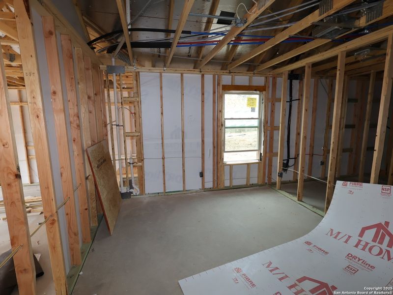 In-progress construction of a new home in Jordan's Ranch, San Antonio, TX (Image 26).