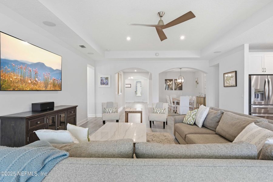 Furnished interior view inside a new home in Trailmark - Phase 6, St. Augustine (Image 41). Furnished interior view inside a new home in Trailmark - Phase 6, St. Augustine (Image 41).