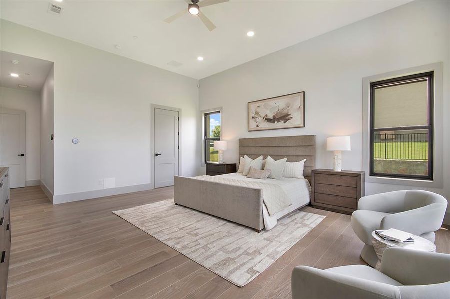 Furnished interior view inside a new home in , Sunnyvale (Image 5).