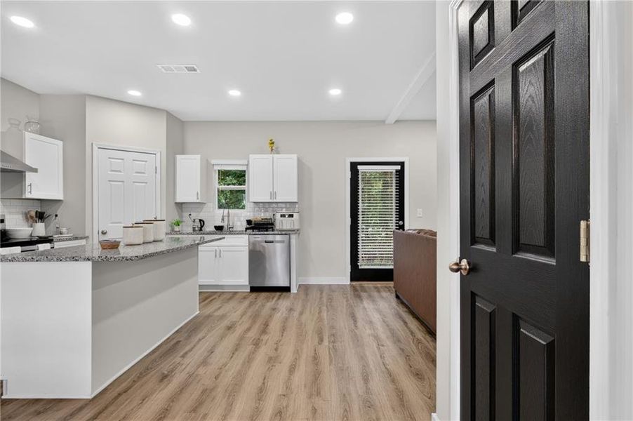 Furnished interior view inside a new home in , Lithonia (Image 25).