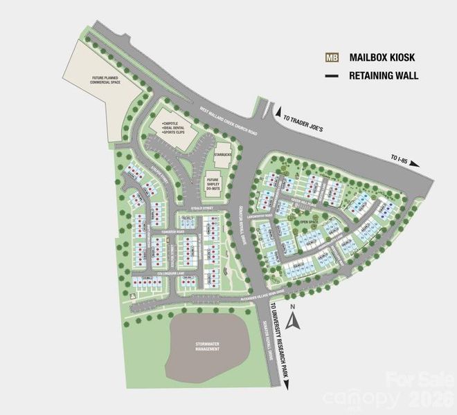 Senata at Research Park Site Map Senata at Research Park Site Map