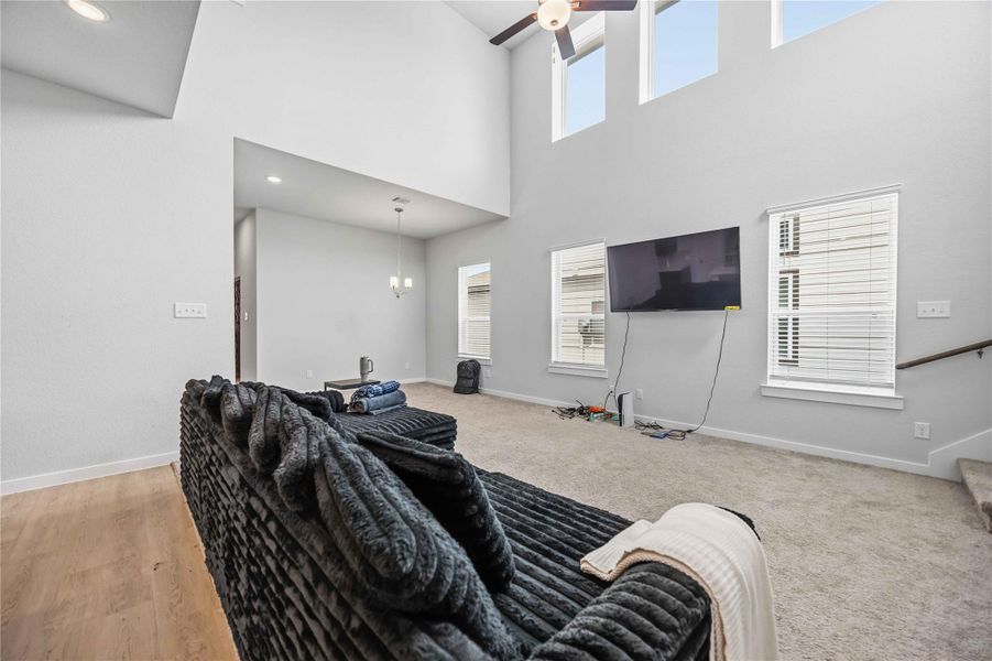 Furnished interior view inside a new home in , New Caney (Image 5).