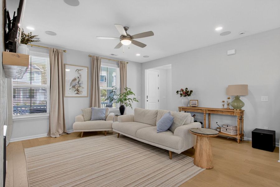 Furnished interior view inside a new home in Twin Lakes, Johns Island (Image 8).
