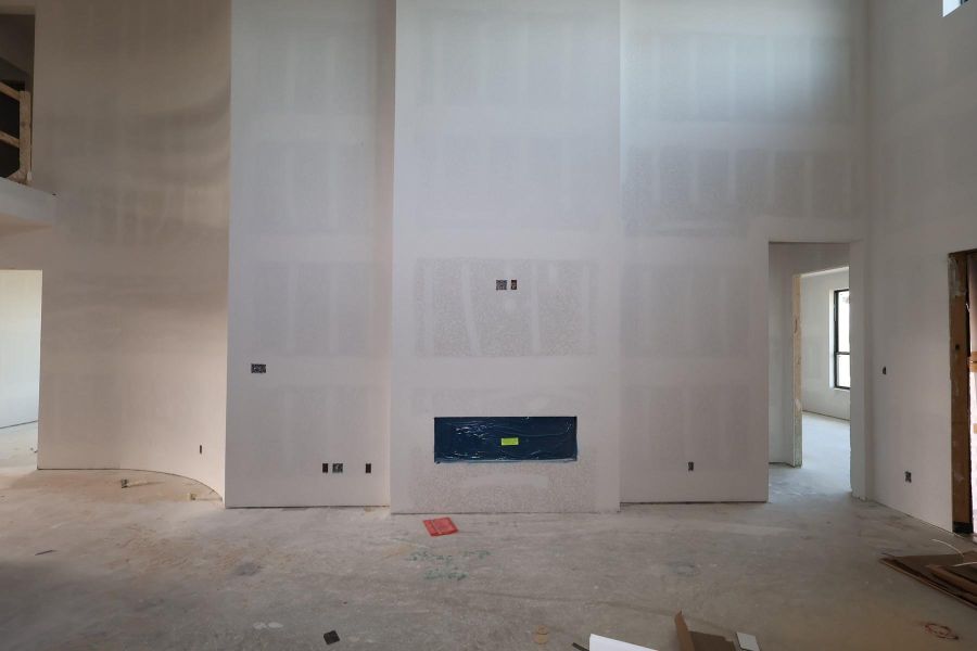 In-progress construction of a new home in Dunham Pointe, Cypress, TX (Image 3). In-progress construction of a new home in Dunham Pointe, Cypress, TX (Image 3).