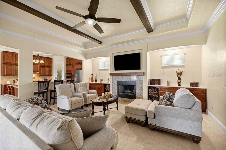 Furnished interior view inside a new home in , Ocala (Image 18).