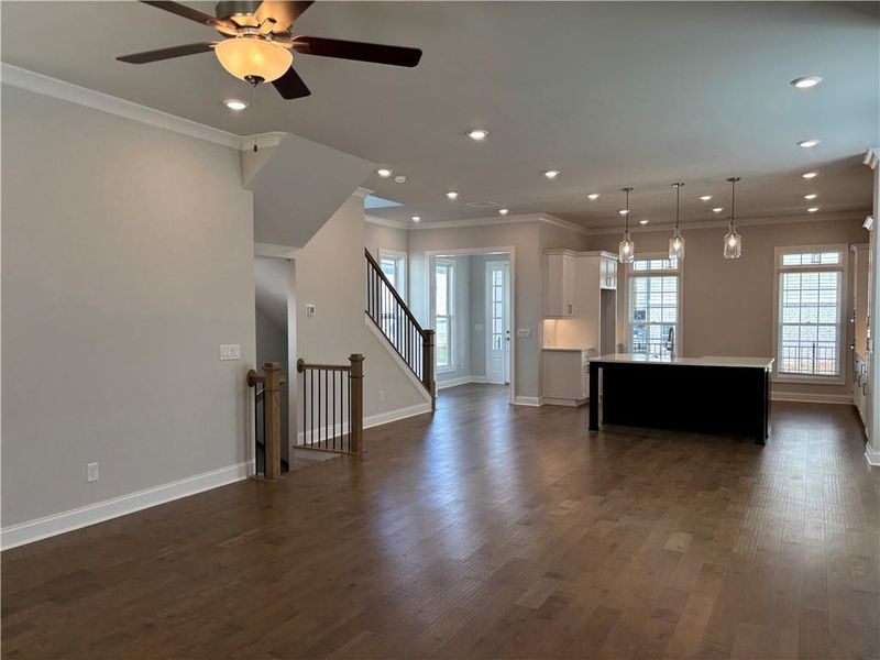 Spacious, unfurnished interior of a new home in Brackley Single Family, Cumming (Image 45).