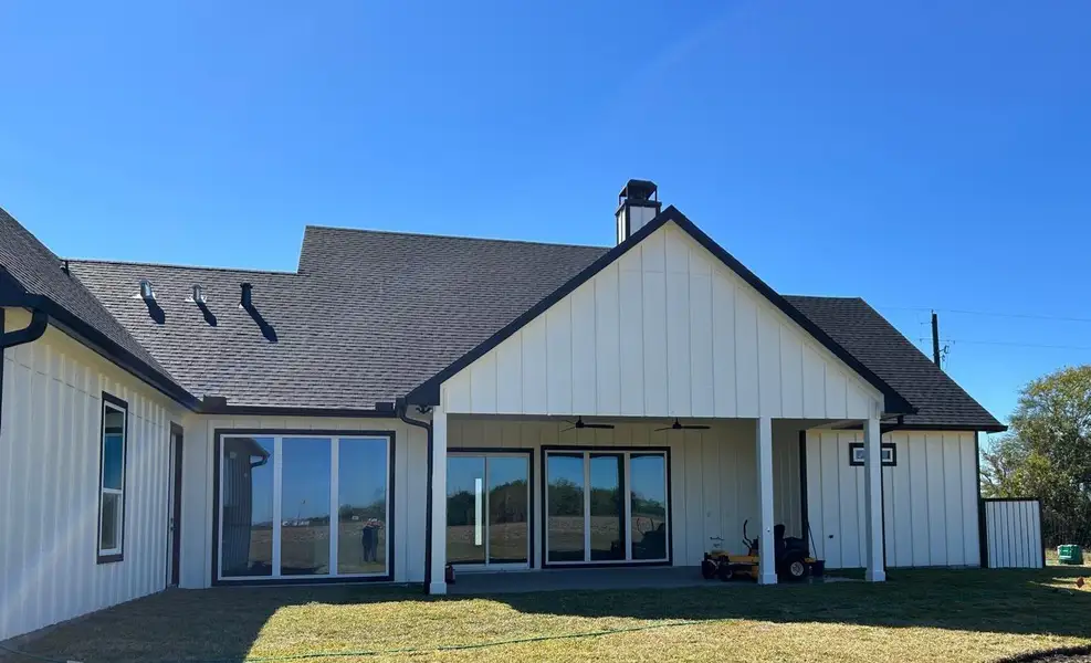 Exterior details and patio area of a home in , Sealy (Image 3). Exterior details and patio area of a home in , Sealy (Image 3).