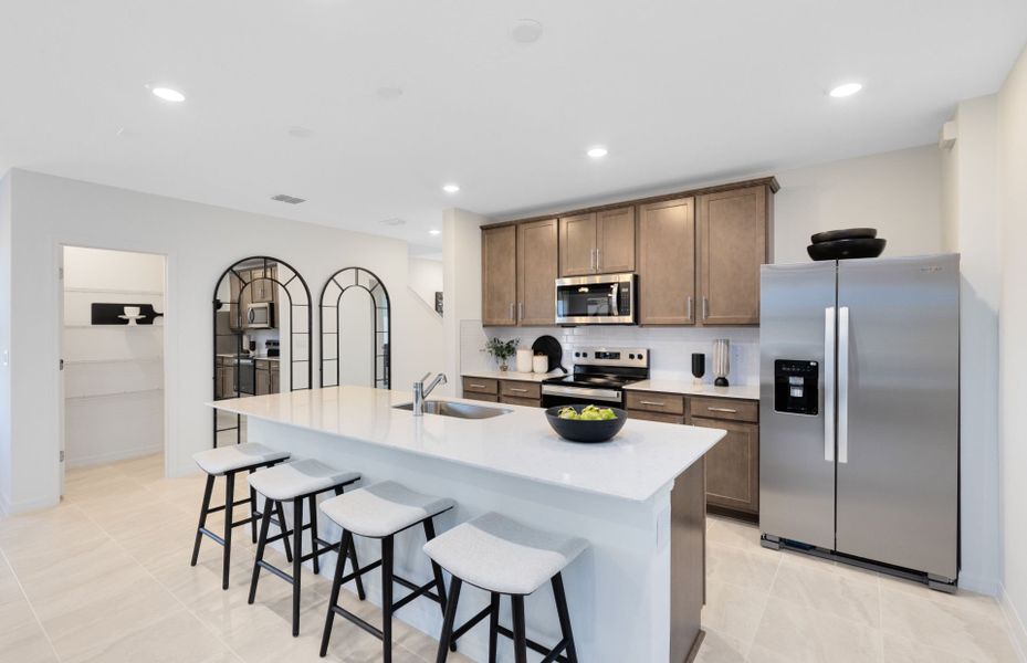 Representative furnished interior of a home built from the Caden by Pulte Homes in Tohoqua, Kissimmee (Image 10).