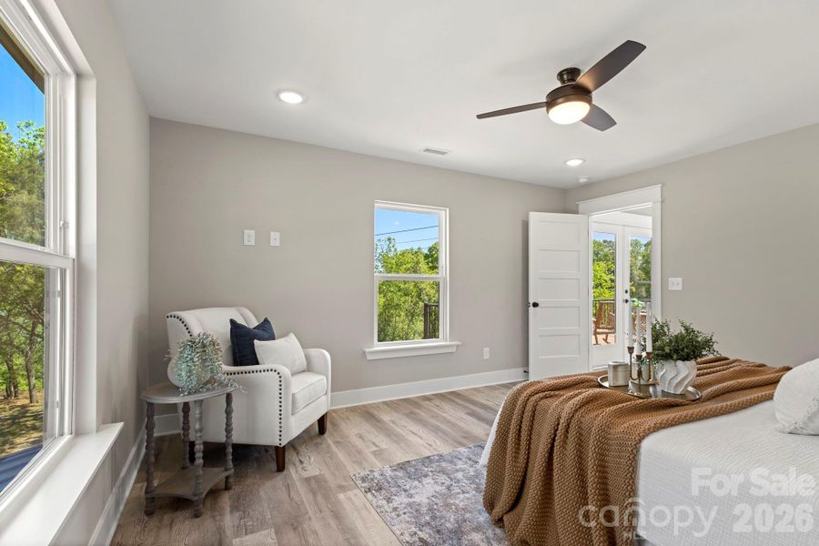 Furnished interior view inside a new home in , Denver (Image 18).