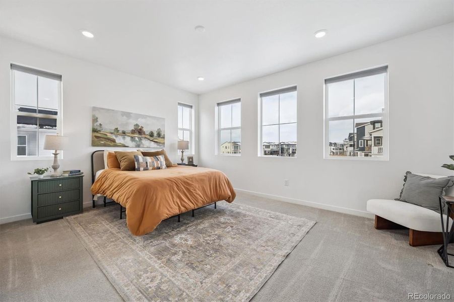 Furnished interior view inside a new home in , Lafayette (Image 25).