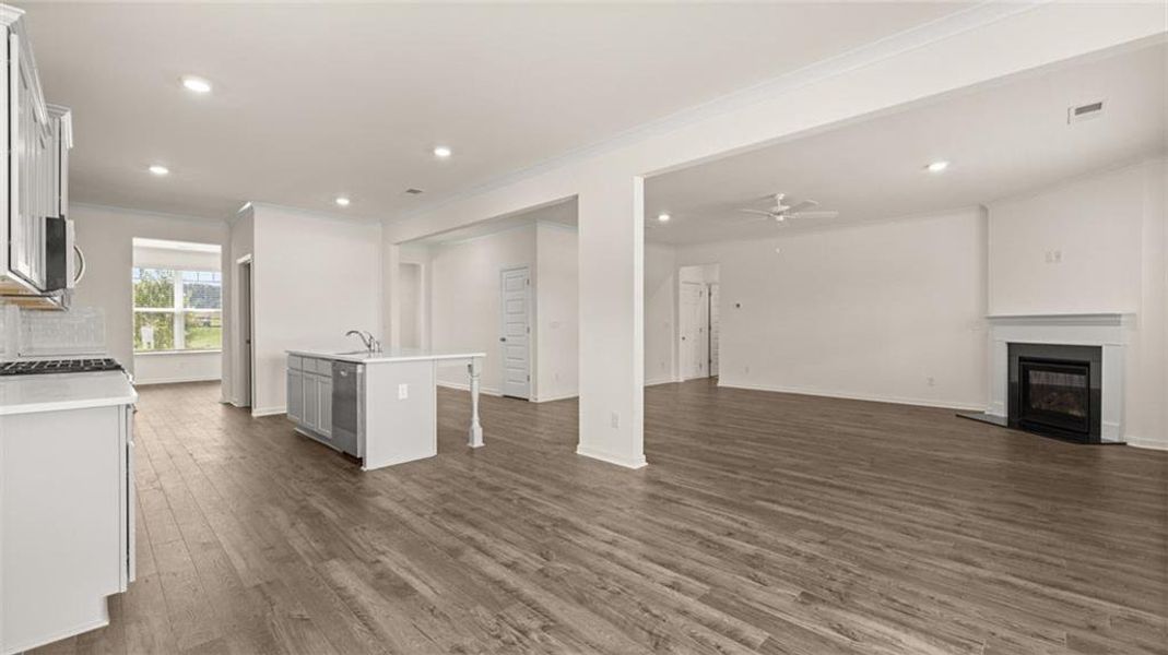 Spacious, unfurnished interior of a new home in , Loganville (Image 37).