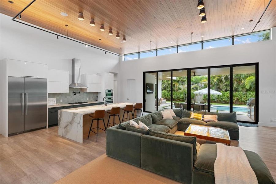 Furnished interior view inside a new home in , Sarasota (Image 66).