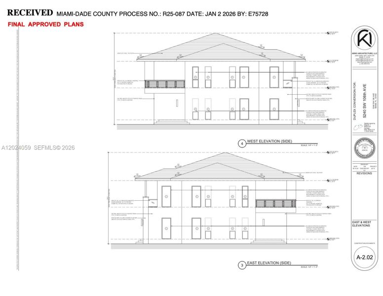 Exterior rendering of this home design in , Miami, FL (Image 4).