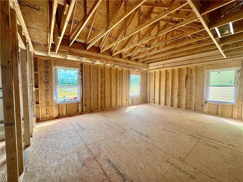 In-progress construction of a new home in Eastlyn Crossing, Flowery Branch, GA (Image 13). In-progress construction of a new home in Eastlyn Crossing, Flowery Branch, GA (Image 13).