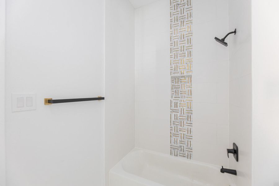 Furnished interior view inside a new home in , Cypress (Image 11).