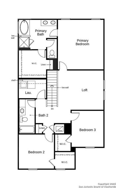 2D floor plan layout of this home in Knox Ridge, Converse, TX (Image 5). 2D floor plan layout of this home in Knox Ridge, Converse, TX (Image 5).
