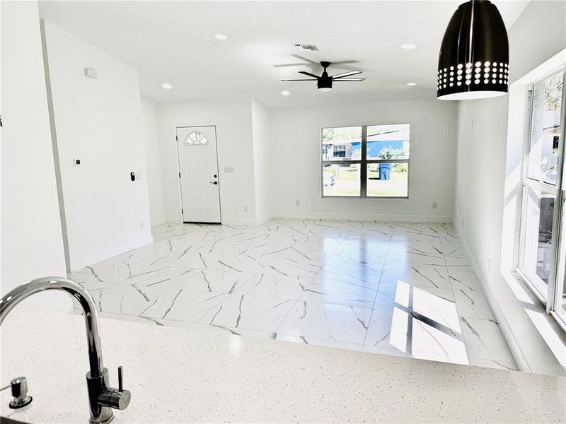 Furnished interior view inside a new home in , Tampa (Image 6).